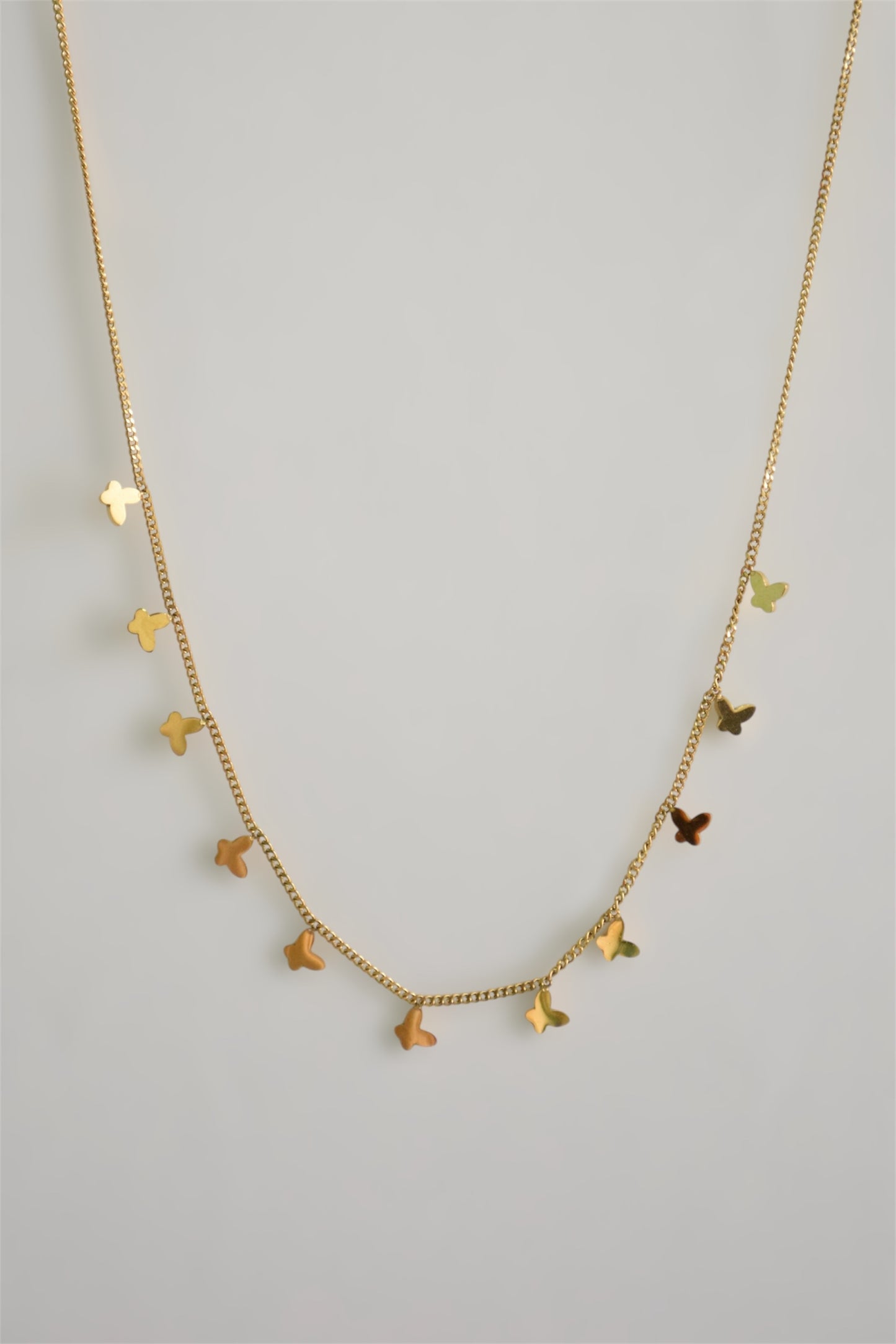Elegant butterfly necklace
