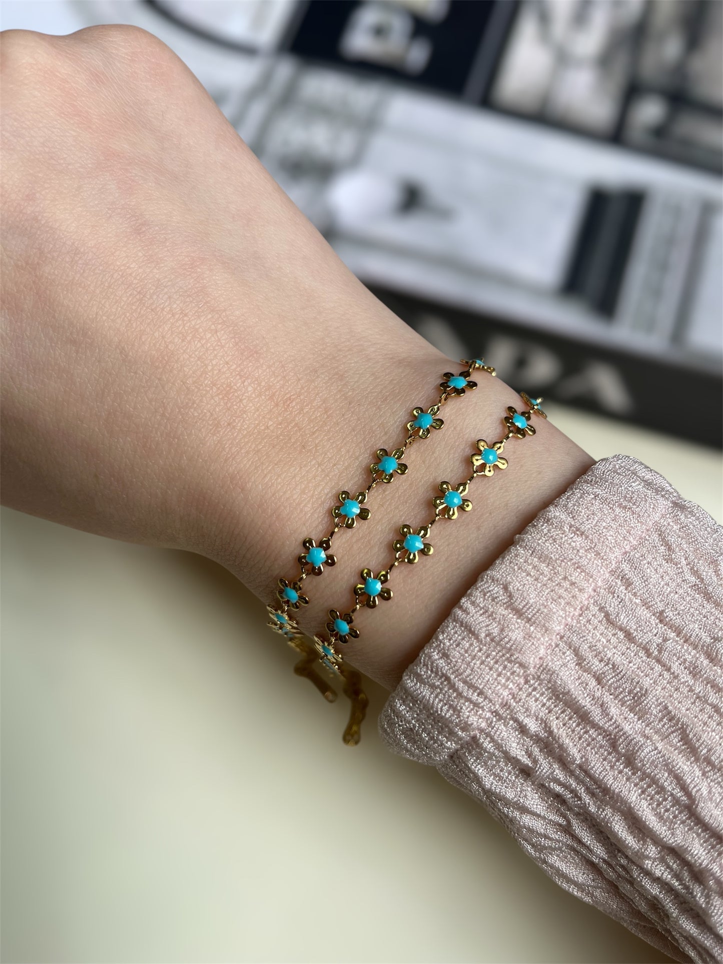 Consecutive Rose Bracelet