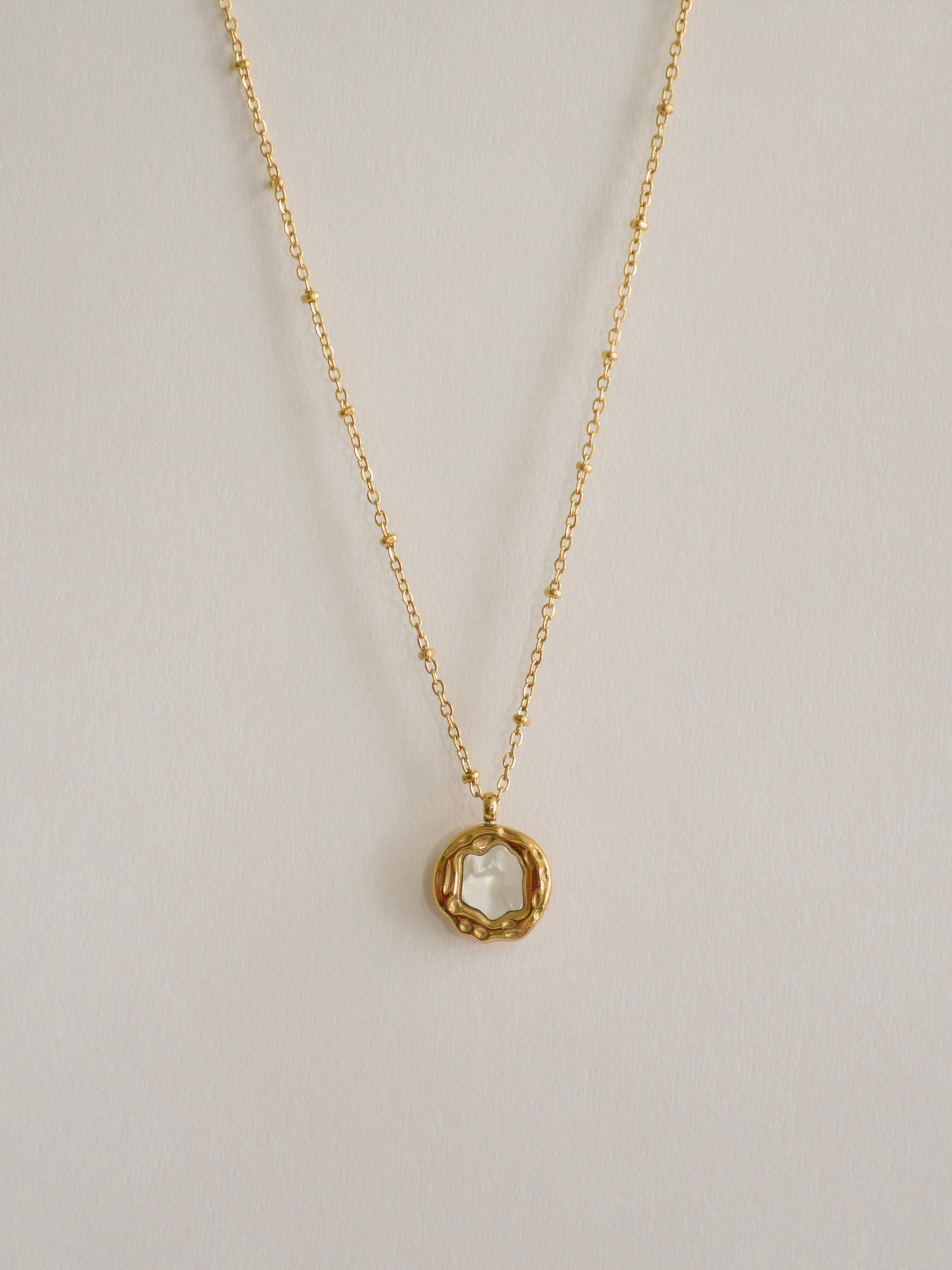 Baroque Flat Pearl Necklace