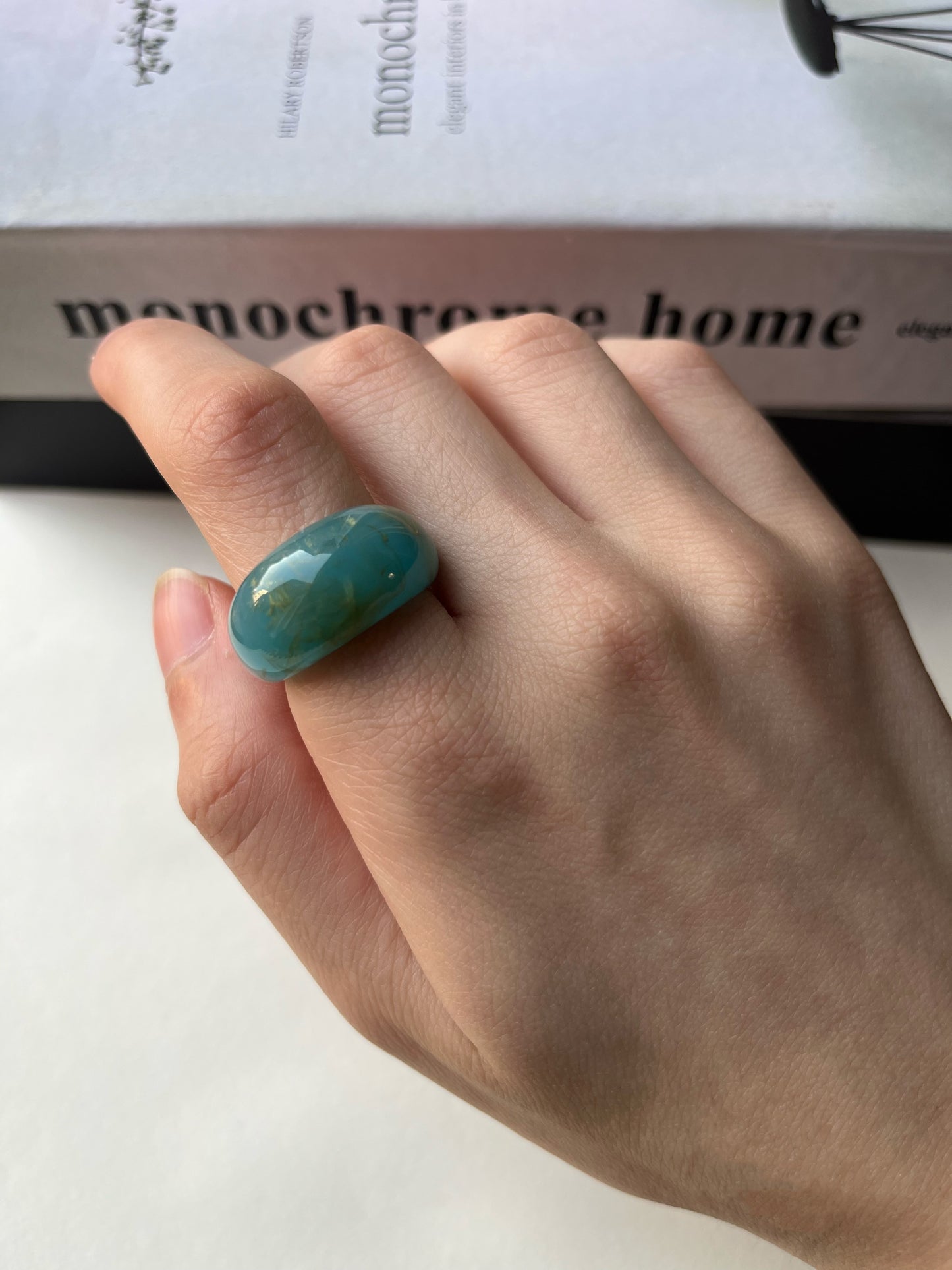 Aurora Resin Ring