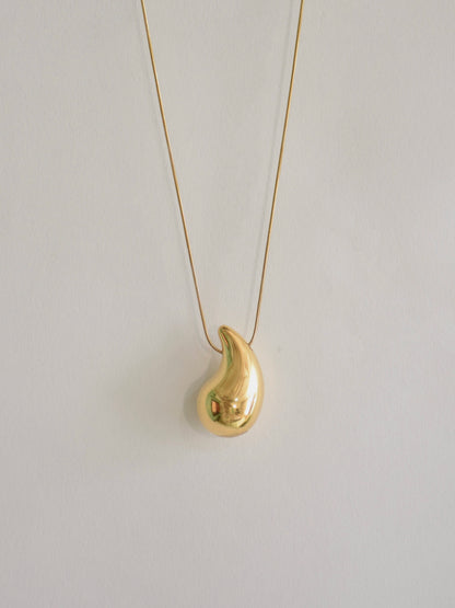 Big Water Droplet Necklace